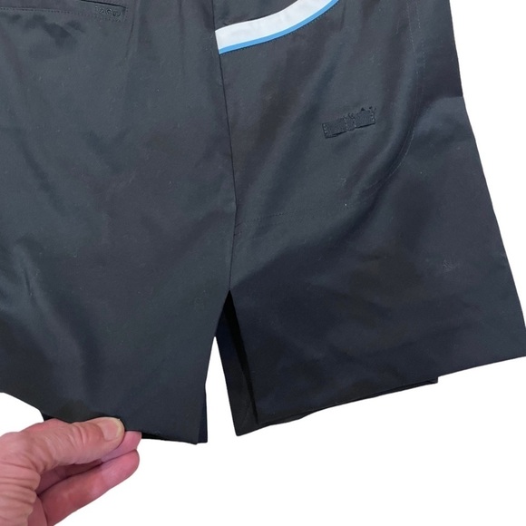 IZOD XFG Black Stretch Golf Skort with Pockets & Tee Holder Sz 2 - Picture 6 of 8